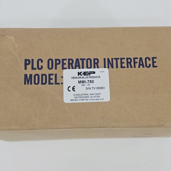 KEP Kessler-Ellis Products MMI-750 Touch Screen Interface Control Panel E7 1.6 - Picture 8 of 11